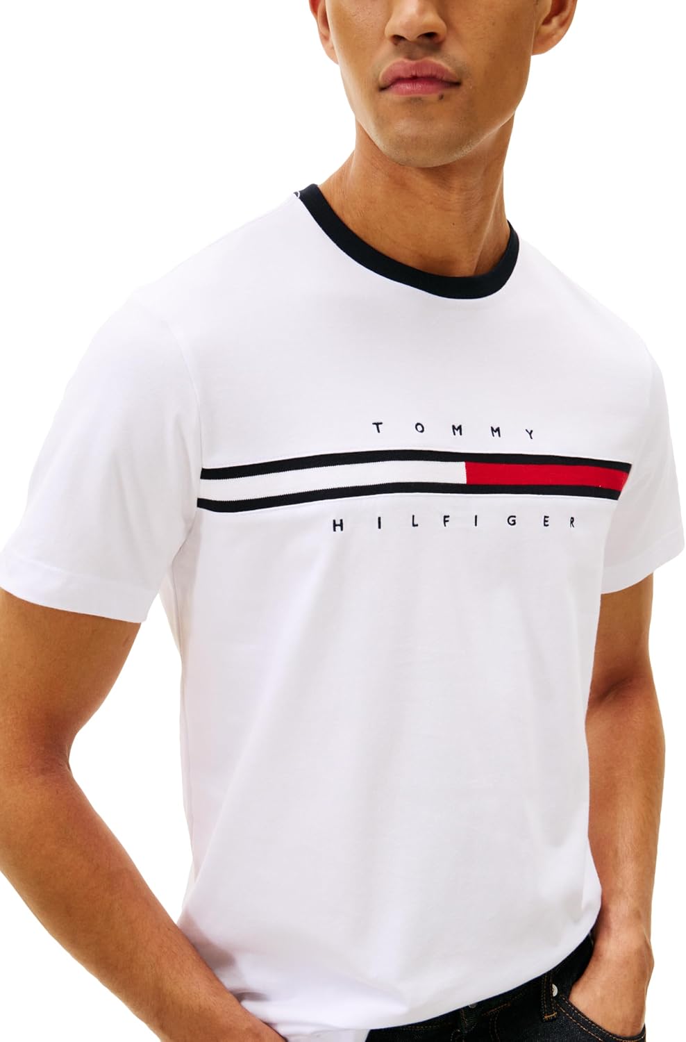 Tommy Hilfiger Mens Short Sleeve Tino T-Shirt
