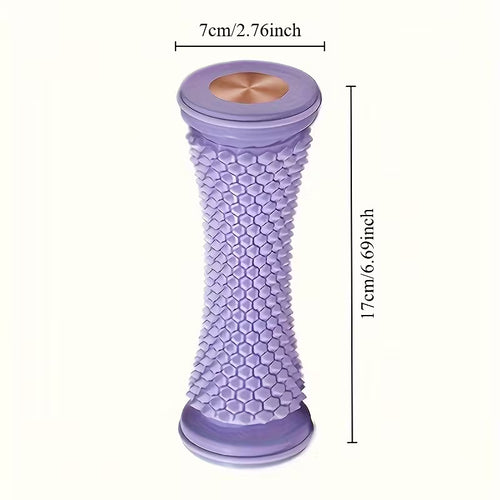 1pc Plantar Fascia Foot Massager - Rolling Trainer for Home Use, Non-Electric, Plastic Material for Improved Foot Comfort